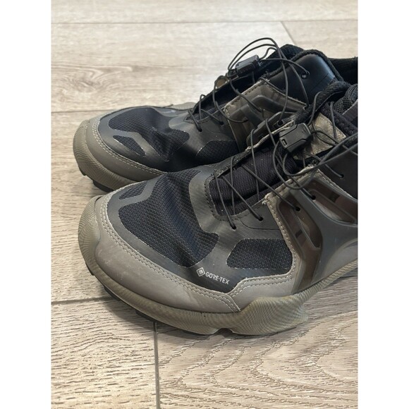 Ecco Biom C-Trail Men’s 9 Size Grey Black Gore tex Outdoor Shoes Hiking Gorpcore - Picture 3 of 6